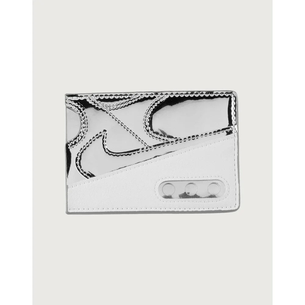 Nike Air Max 90 Card Wallet Metallic Silver/White